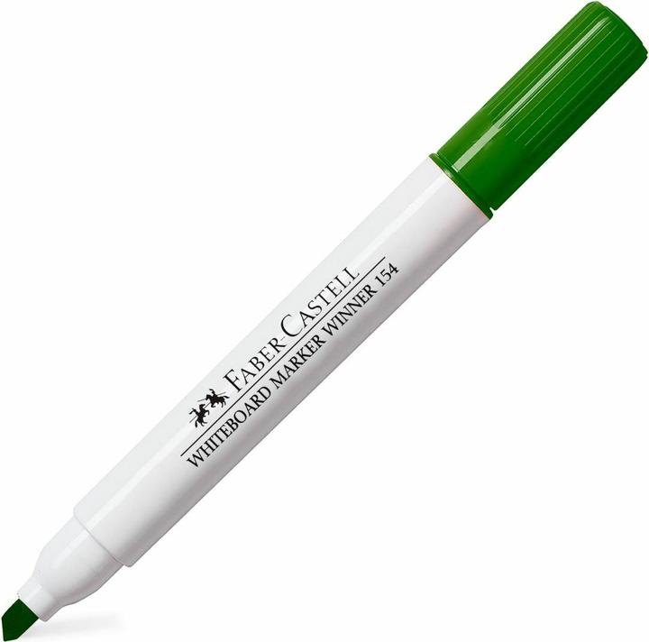 Actual product image Faber-Castell Marker lav. Bianca Winner 154 verde 12x (Green, 44 mm)