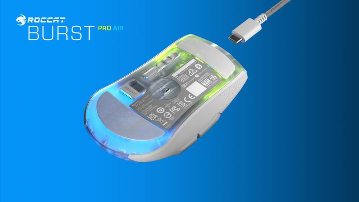 Produktbild Roccat Burst Pro Air (Kabellos, Kabelgebunden)