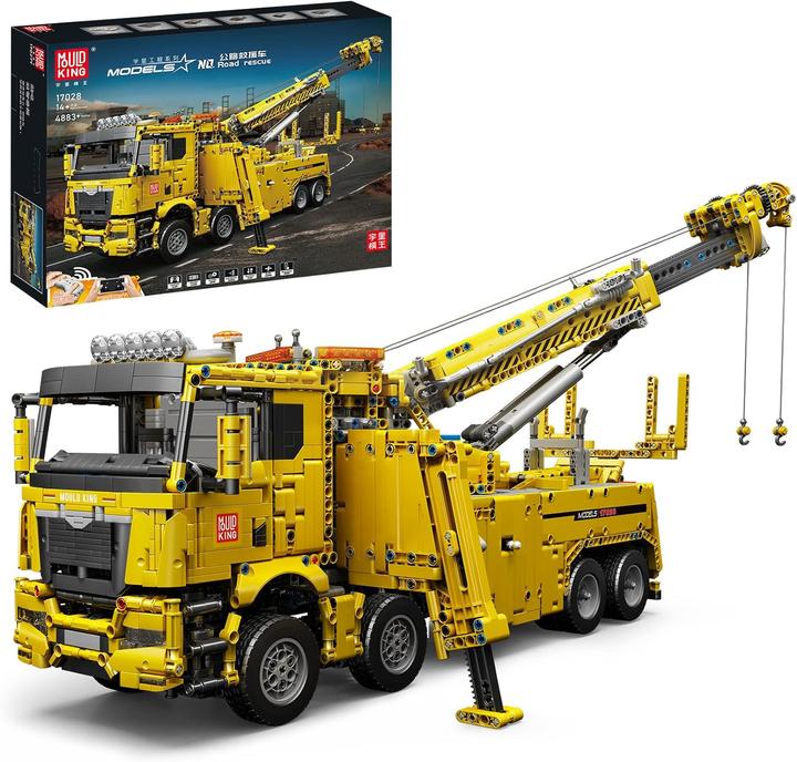 Mould King Feuerwehr Abschleppfahrzeug