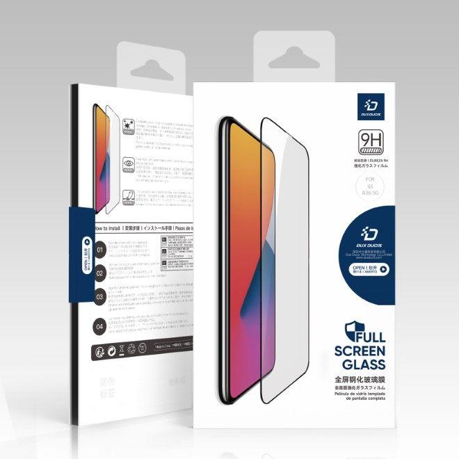 Actual product image Dux Ducis - Tempered Glass - Samsung Galaxy A36 5G / A56 5G - Black (1 Piece, Samsung Galaxy A56, Samsung Galaxy A36)