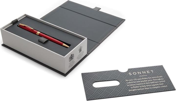Produktbild Parker Pen Sonnet (Rot, Gold, 1 x)