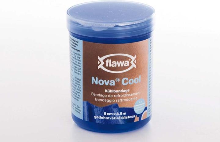 Actual product image Flawa Nova Cool cooling bandage 8cmx4.5m