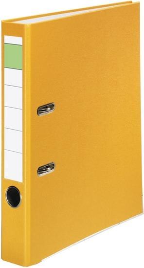 Actual product image Falken Ordner DIN A4 verschiedene Farben und Modelle - Farbe gelb schmal (A4, 80 mm)
