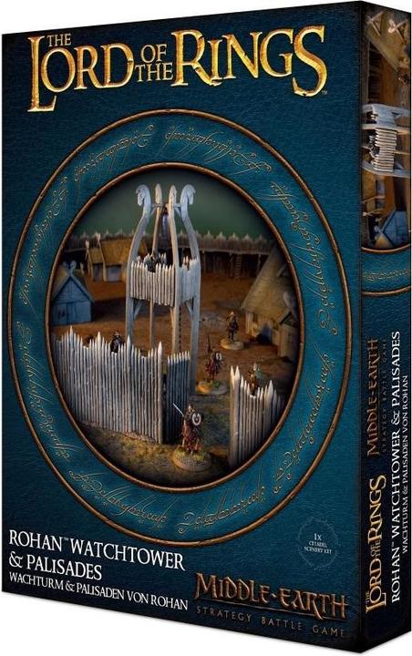 Produktbild Games Workshop Rohan Watchtower and Palisades - The Lord of the Rings: Middle Earth (Kunststoff)