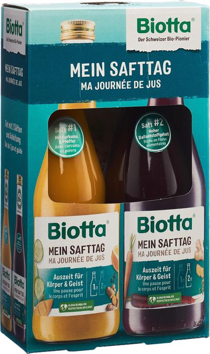 Biotta Mein Safttag Set (2 x 50 cl)