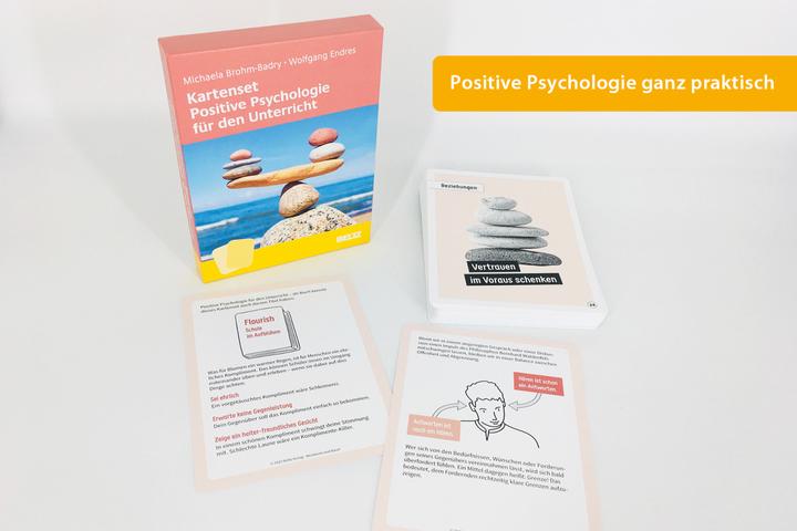 Image du produit Brohm-Badry:Kartenset Positive Psycholo (Allemand, Wolfgang Endres, Michaela Brohm-Badry, 2023)