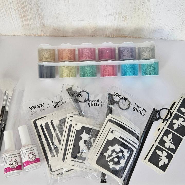 Image du produit Ybody Kit de tatouage scintillant | Pro 100