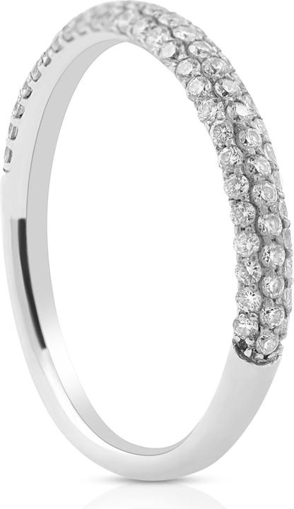Actual product image Muau Ring (54, 950 Platinum)