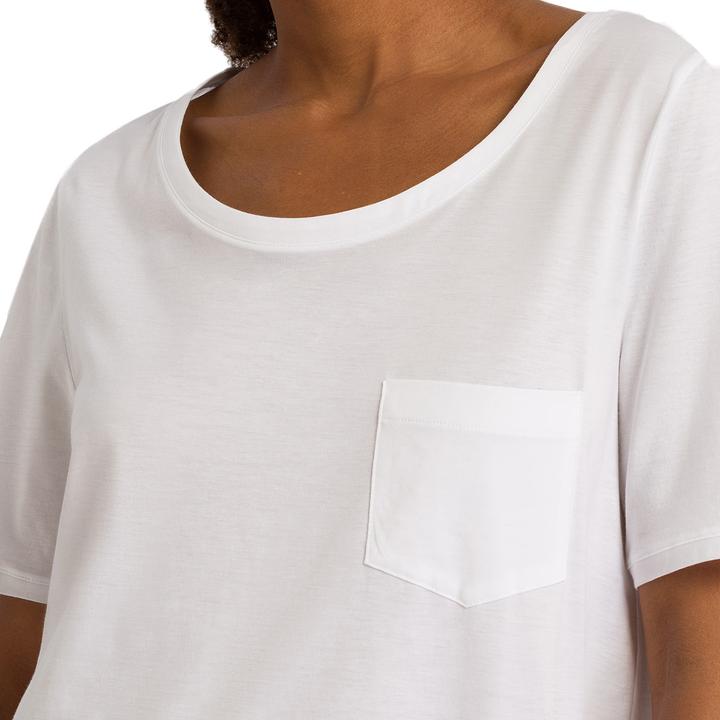 Image du produit Hanro Cotton Deluxe Chemise de nuit manches courtes (M)