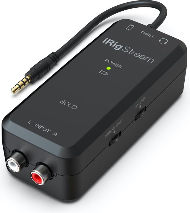 Immagine prodotto IK Multimedia iRig Stream Solo (Jack da 3.5mm)