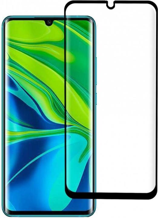 Produktbild Screenguard Xiaomi Mi Note 10 Full Screen Panzerglas Schutzfolie 2.5D 9H (1 Stück, Xiaomi Mi Note 10)