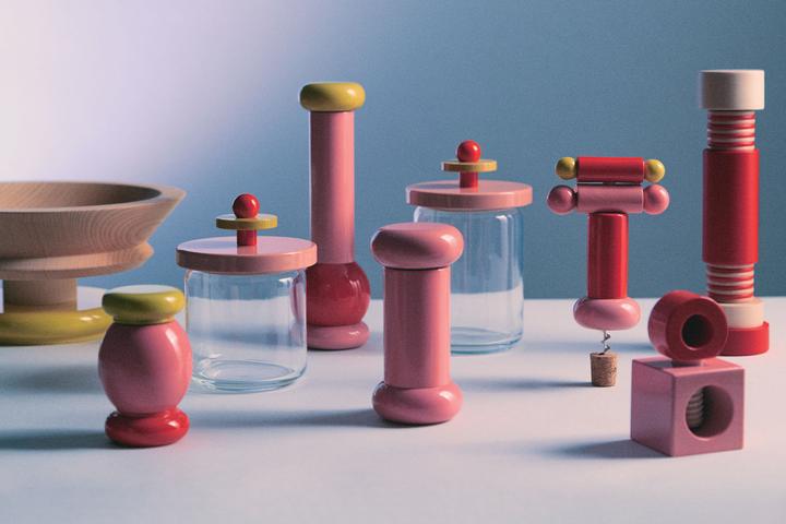 Produktbild Alessi Salz-/Pfeffermühle VALUES COLLECTION rot (Pfeffer)