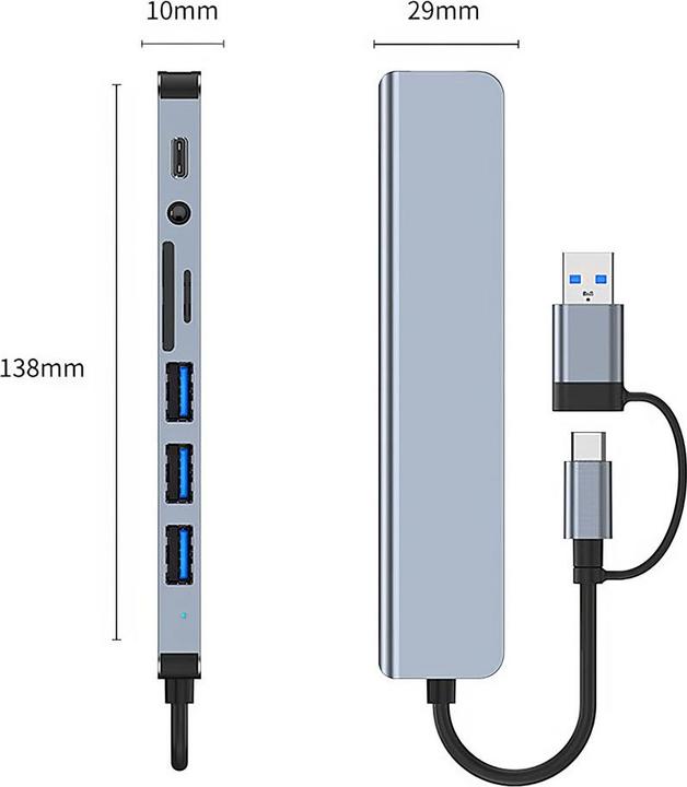 Actual product image AAi Mobile AR2932 (USB-A, USB-C, 8 Ports)