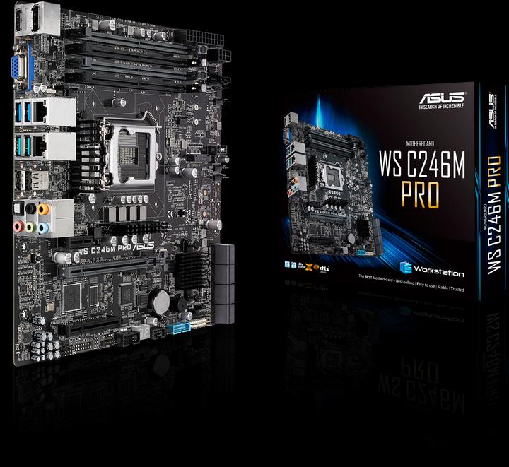 Productafbeelding ASUS C246M PRO (LGA 1151, Intel C246, mATX)