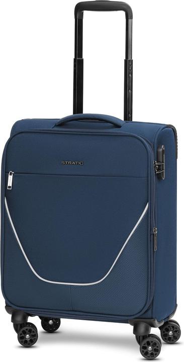 Immagine prodotto Stratic carrello cabina taska a 4 ruote S 55 cm con piega ad espansione (41 l, Bagaglio a mano (fino a 50 litri))