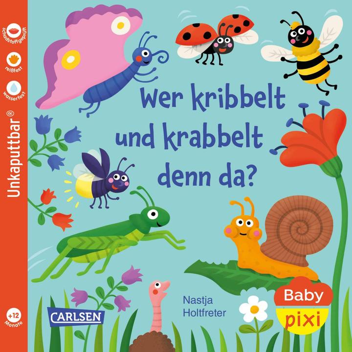Bébé Pixi (incassable) 160 : Qui fourmille et rampe? (Allemand)