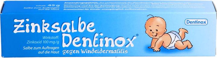 Produktbild Dentinox Zinksalbe gegen Windeldermatitis, 45 g Salbe (Körpercreme)