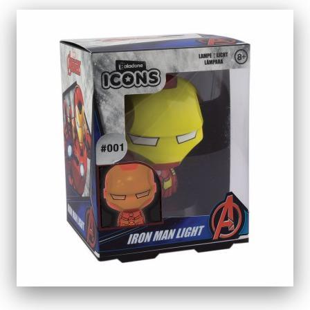 Actual product image Paladone Products Iron Man Icon Light BDP Ambient Lighting