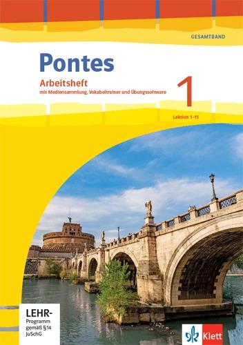 Actual product image Pontes Gesamtband 1. Arbeitsheft mit Vokabeltrainer 1. Lernjahr (German, Latin, 2020)
