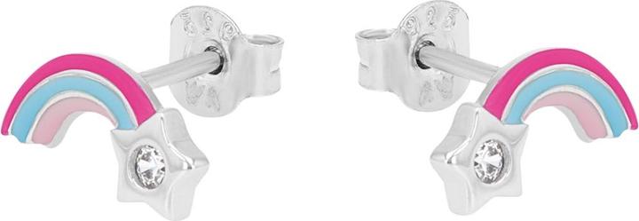 Actual product image Prinzessin Lillifee Ohrschmuck für Mädchen, 925 Sterling Silber, Zirkonia synth. | Sternschnuppe (Silver 925)