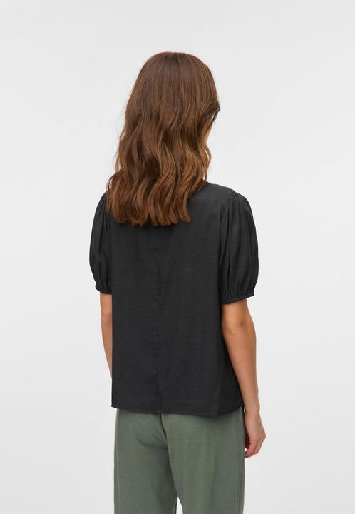 Immagine prodotto Mamalicious Normal geschnitten Rundhals Elastische Bündchen Ballonärmel Top Bluse (XS)