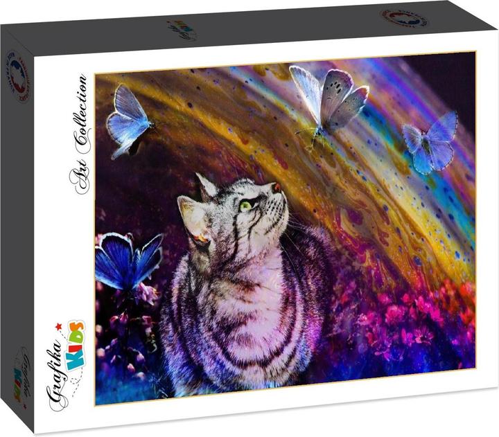 Image du produit Grafika Kids Cat and Butterflies (chat et papillons) (12 pièces)