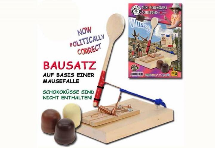 Produktbild Kids at work Mini Schokokuss Schleuder (Schwedisch, Polnisch, Niederländisch, Englisch, Spanisch, Deutsch, Französisch, Italienisch)