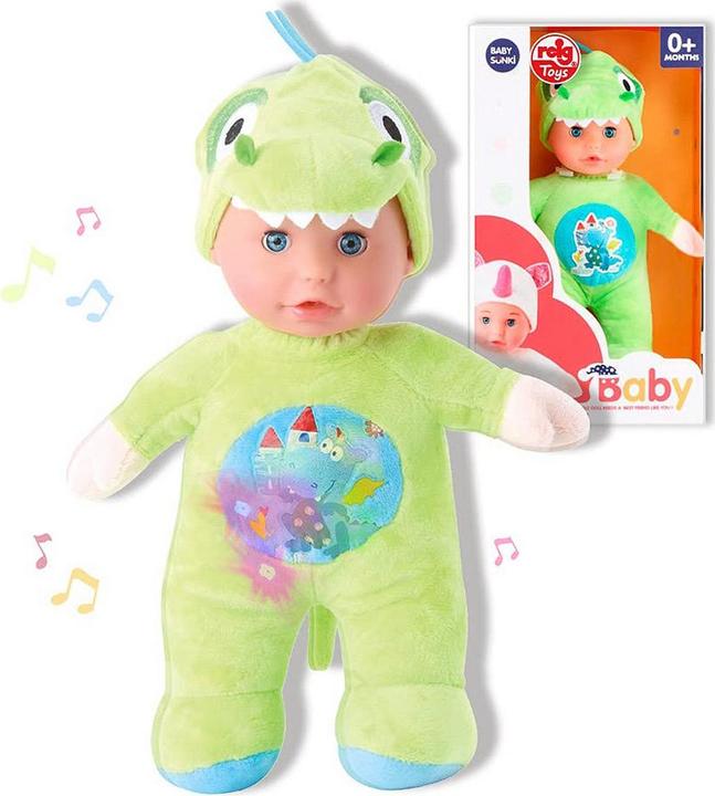 Produktbild Reig Puppe Dinosaurier grün 30 cm (30 cm)