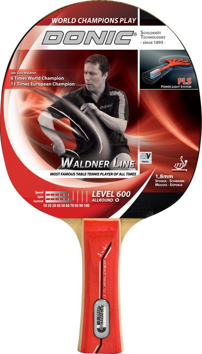 Donic Schildkröt Tischtennisschläger DONIC Waldner 600 ITTF