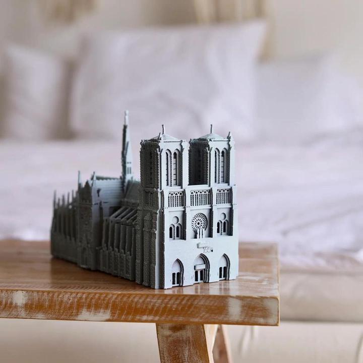 Actual product image Cartonic Notre-Dame de Paris - 3D cardboard model