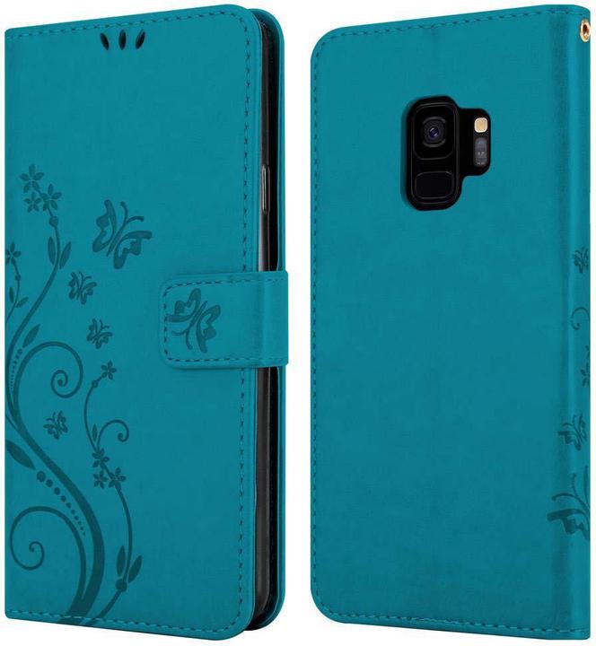 Productafbeelding Cadorabo Bloemen Boekomslag (Samsung Galaxy S9)