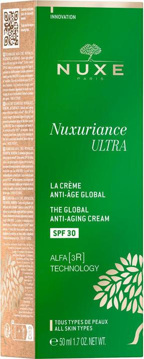Image du produit Nuxe Nuxuriance Ultra Sun Protection Factor 30 Crème A Âge Globale 50 ml (Crème solaire, SPF 30, 50 ml, 73 g)