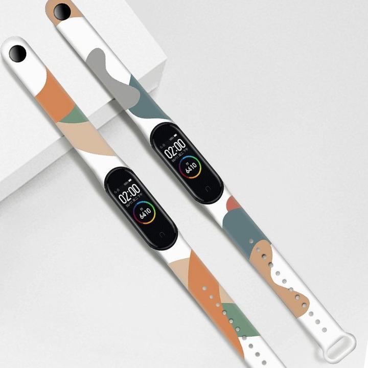 Immagine prodotto Hurtel Cinturino Moro per Xiaomi Mi Band 6 / Mi Band 5 Cinturino in silicone Camo Watch Bracelet (7) (Materiale sintetico)