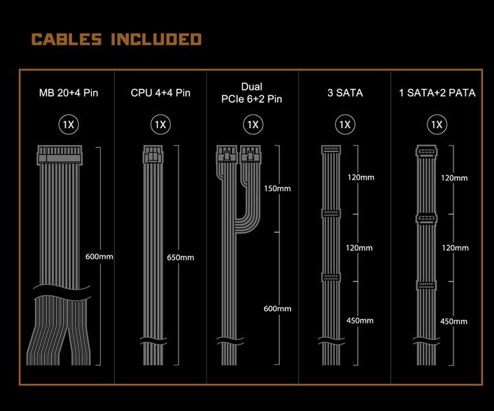 Image du produit AsRock power supply Challenger 550W Bronze (550 W)