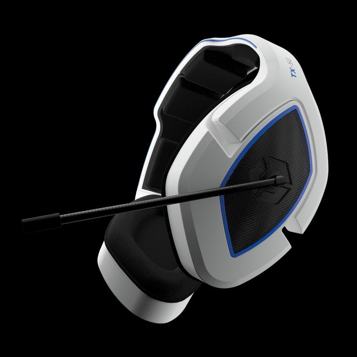 Immagine prodotto Gioteck Auricolare TX-50, stereo, bianco/blu, jack 3.5mm, 1.4m (Cablato)