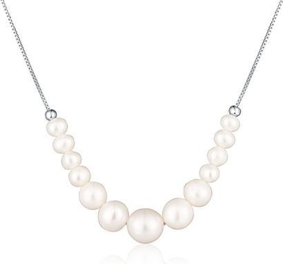 Produktbild JVD Luxury Silver Necklace With Real Pearls