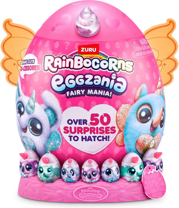 Actual product image Zuru Rainbocorn Eggzania Fairy Madness (36.20 cm)