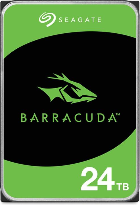 Actual product image Seagate Desktop Barracuda 24TB HDD 7200rpm SATA 3.5inch (24 TB, 3.5", CMR)
