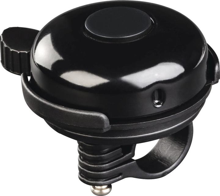 Hama Fahrradklingel, grosse Glocke, ⌀ 5,5 cm, Schwarz