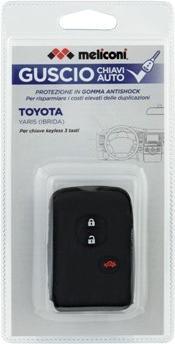 Meliconi Toyota 02 Shell für schlüssellosen Schlüssel - 3 Schlüssel