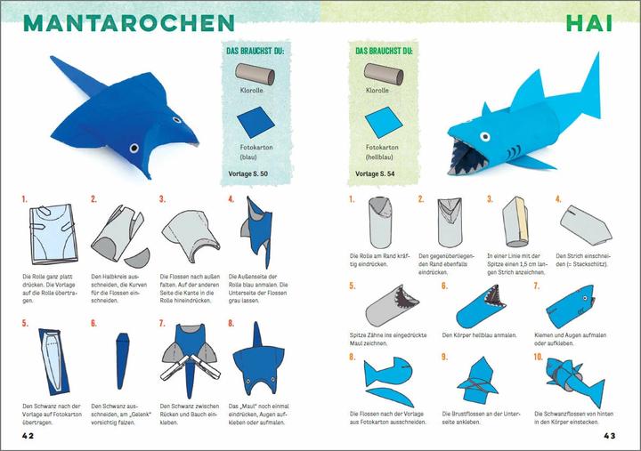 Produktbild Wir basteln einen Klorollen-Zoo. Das Bastelbuch mit 40 lustigen Tieren aus Klorollen: Gorilla (Deutsch, Norbert Pautner, 2020)
