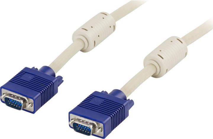 Image du produit Deltaco Câble pour moniteur RGB HD15ha-15ha 1m (1 m)