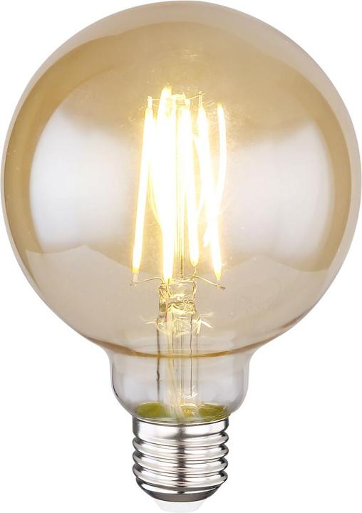 Immagine prodotto Globo Lampadina A LED In Vetro Ambra, 1xe27 LED (E27, 7 W, 5 x, F)