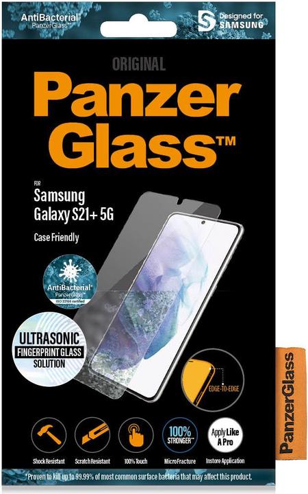 Produktbild PanzerGlass ™ Samsung Galaxy S21+ | Screen Protector Glass (1 Stück, Samsung Galaxy S21+ 5G)