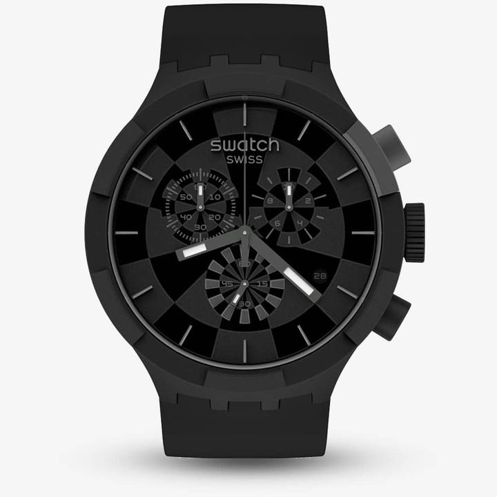 Image du produit Swatch Checkpoint Black (Montre analogique, Swiss Made, 47 mm)