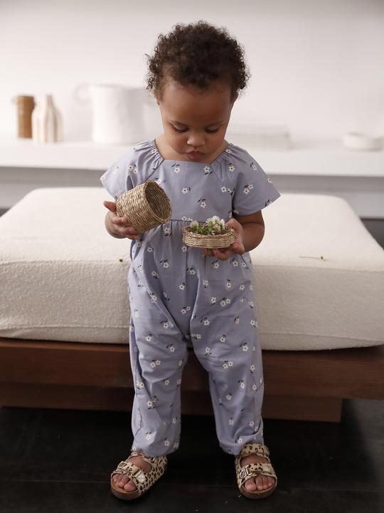 Produktbild Vertbaudet Mädchen Baby Overall mit Schmetterlingsärmeln (92)