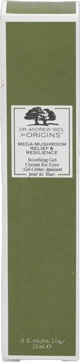Image du produit Origins Mega Mushroom - Crème gel apaisante pour les yeux (Gel, 15 ml, Jour + nuit)