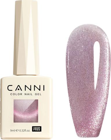 Actual product image Canni Gellack Cat Eye Rosa/ 8032 UV/LED (8032, Rose, UV gel varnish)