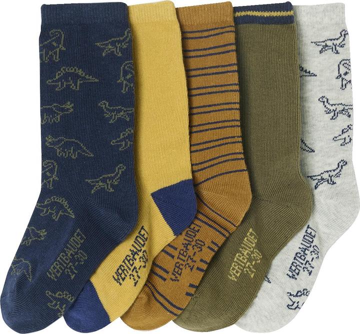Vertbaudet 5er-Pack Jungen Socken Dinos