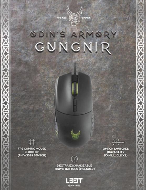 Actual product image L33T Gungnir (Cable)